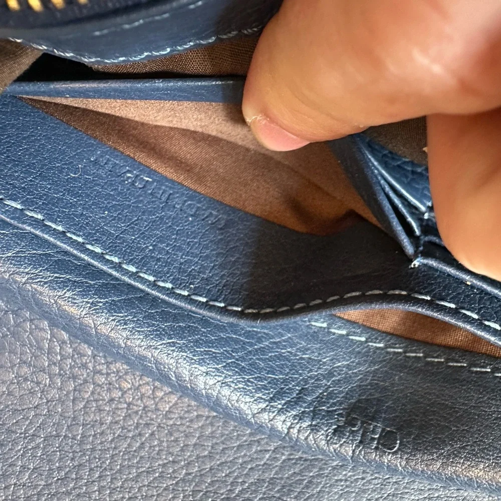 Chloe Marcie long wallet blue gold - Picture 12 of 14